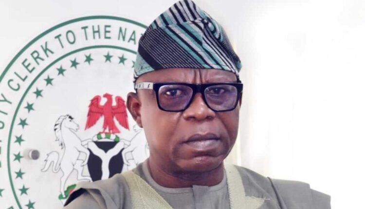 Clerk to the National Assembly, Barrister Kamoru Ogunlana